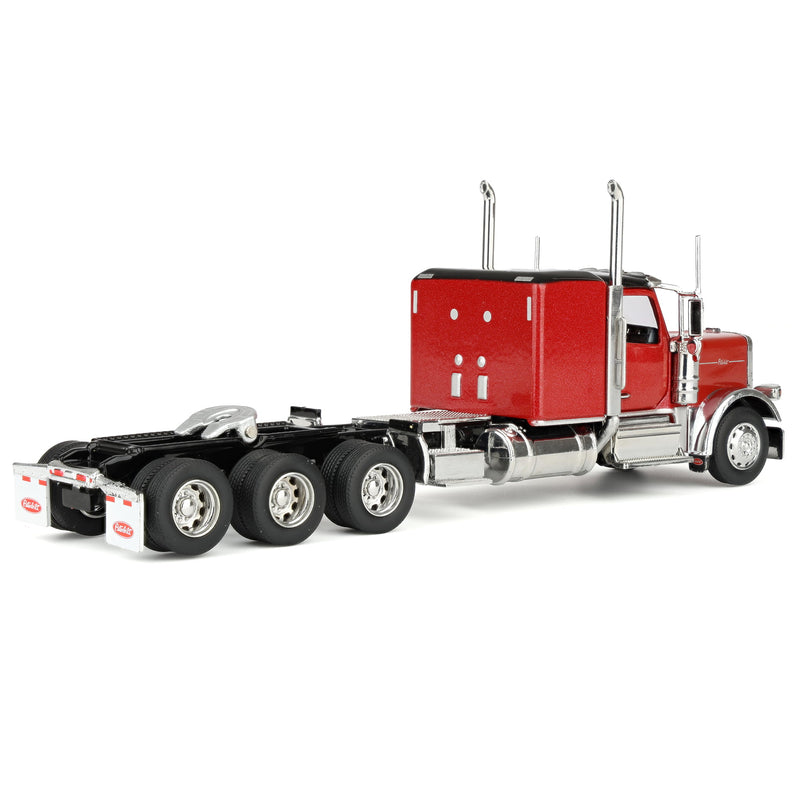 1/64 Peterbilt 589 Tridem-Axle Legendary Package Truck, Legendary Red, Diecast Masters Transport Series