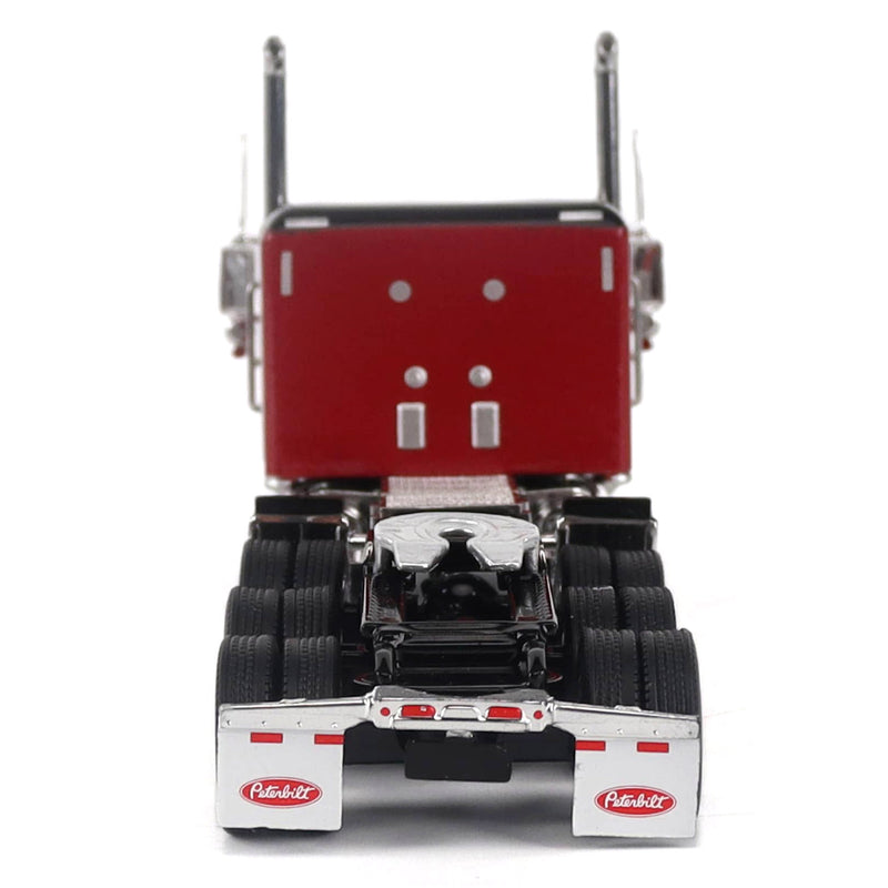 1/64 Peterbilt 589 Tridem-Axle Legendary Package Truck, Legendary Red, Diecast Masters Transport Series