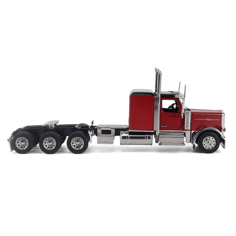 1/64 Peterbilt 589 Tridem-Axle Legendary Package Truck, Legendary Red, Diecast Masters Transport Series