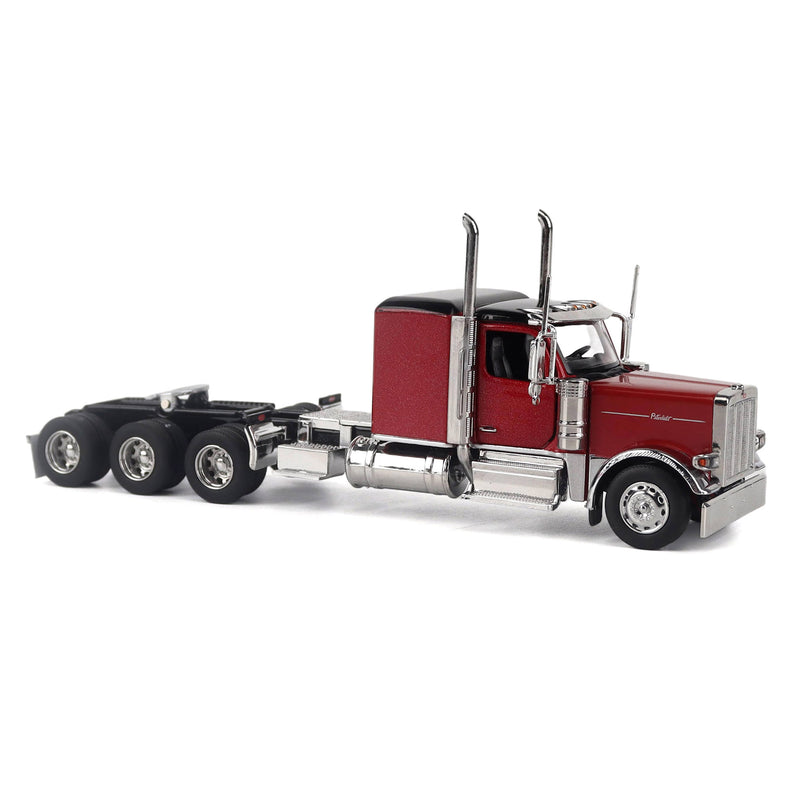 1/64 Peterbilt 589 Tridem-Axle Legendary Package Truck, Legendary Red, Diecast Masters Transport Series