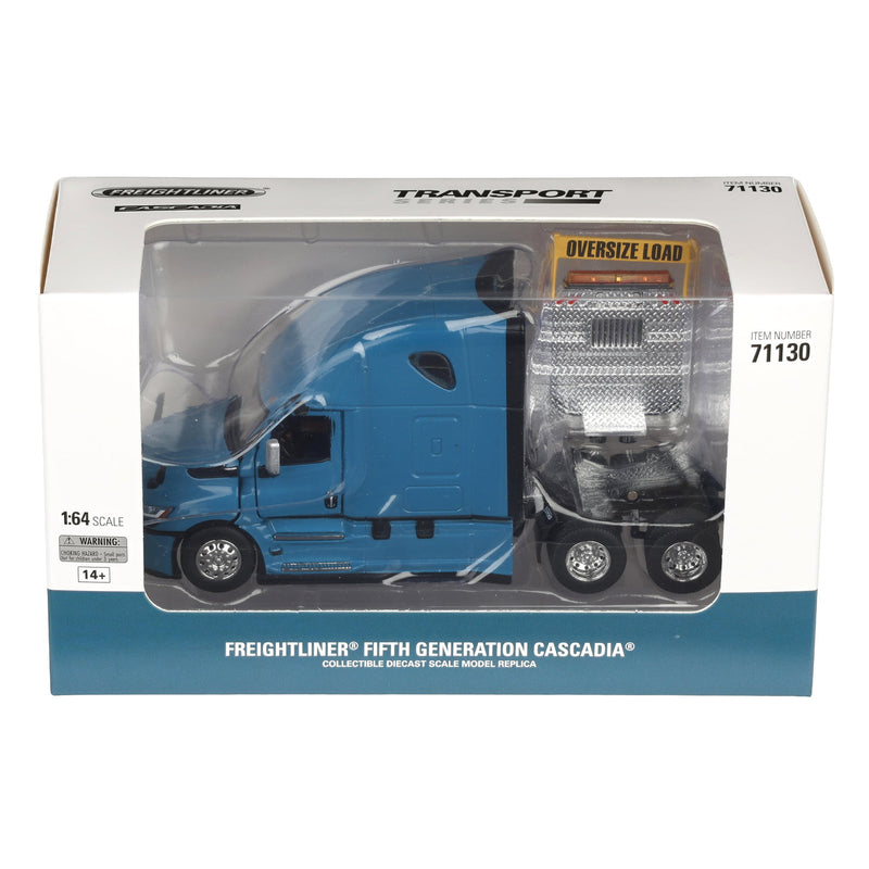 1/64 Freightliner Cascadia Gen-5 (2025) Truck Tractor by Diecast Masters, Signature Blue