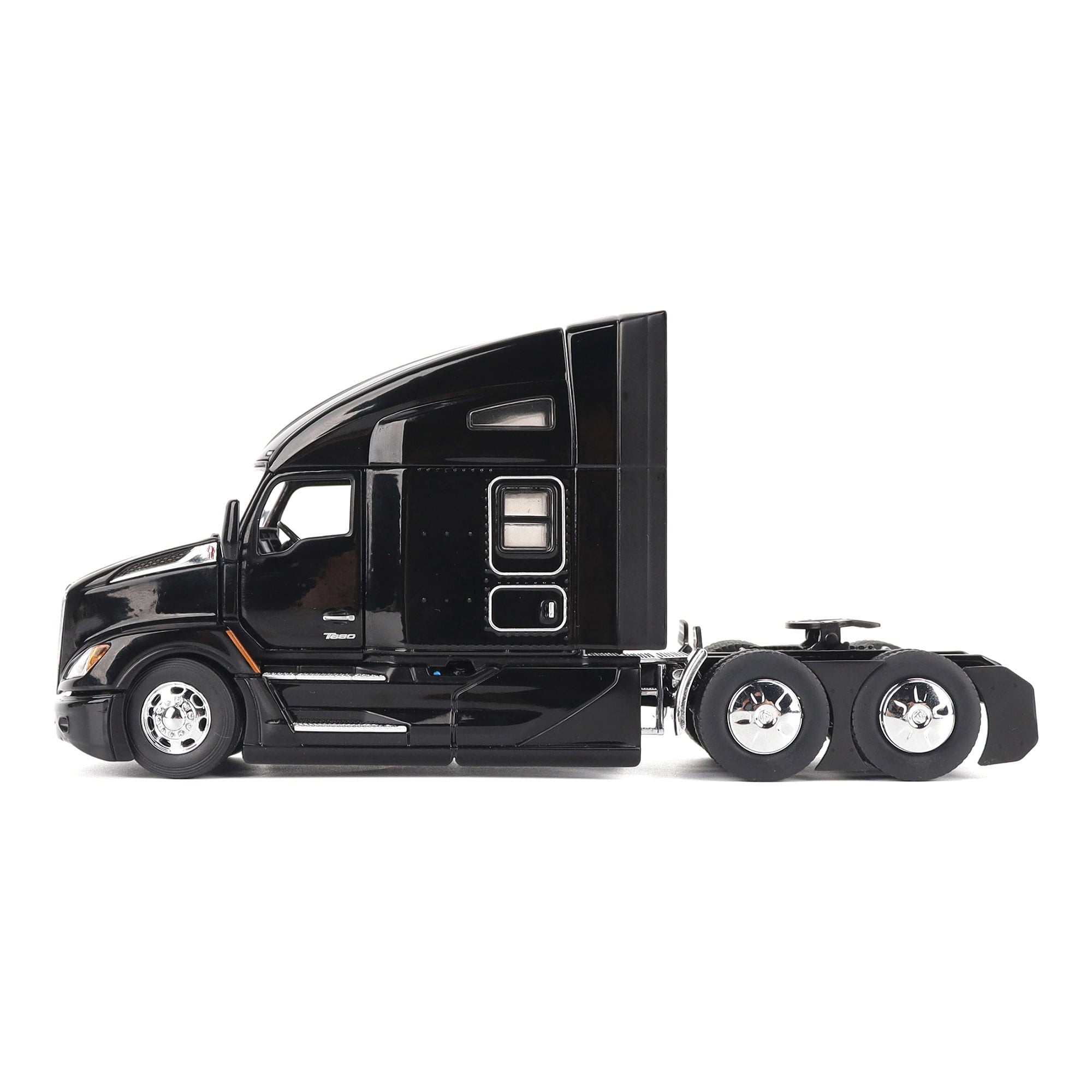 1/43FUSO SUPER GREAT トレーラー付き ブラック 1/50 Black Kenworth T680 Tandem Tractor with 76in High Roof