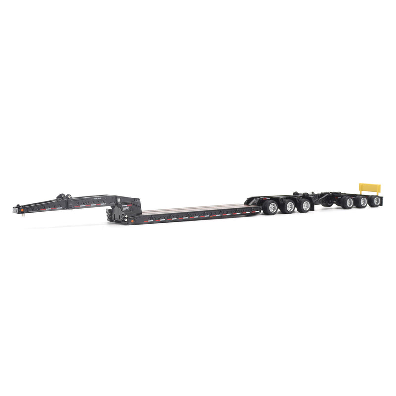 1/64 Trail King TK170 Hydraulic Detachable Gooseneck Lowboy Trailer with Jeep & Booster, Diecast Masters Transport Series