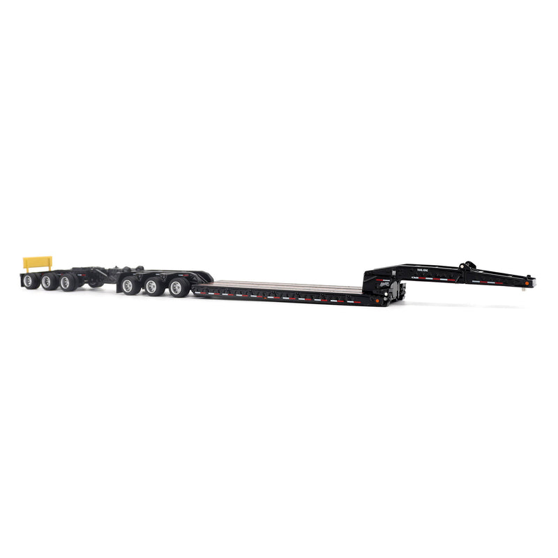 1/64 Trail King TK170 Hydraulic Detachable Gooseneck Lowboy Trailer with Jeep & Booster, Diecast Masters Transport Series