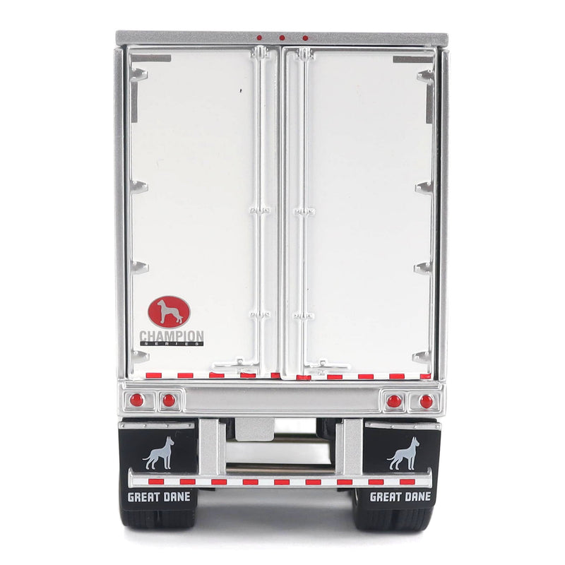 1/50 Kenworth T680 Next-Gen Semi Truck with Great Dane Champion 53ft Dry Van Trailer, White, Diecast Masters Transport Series
