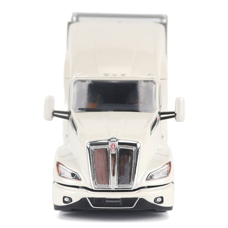 1/50 Kenworth T680 Next-Gen Semi Truck with Great Dane Champion 53ft Dry Van Trailer, White, Diecast Masters Transport Series