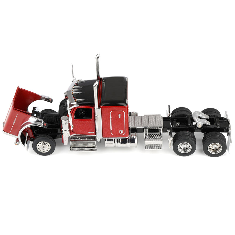 1/64 Peterbilt 589 Tandem-Axle Legendary Package Truck, Legendary Red, Diecast Masters Transport Series