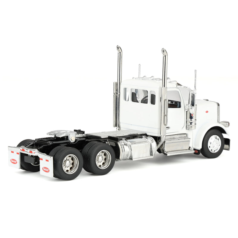 1/64 Peterbilt 589 Tandem-Axle Truck with Day Cab, White, Diecast Masters Transport Series