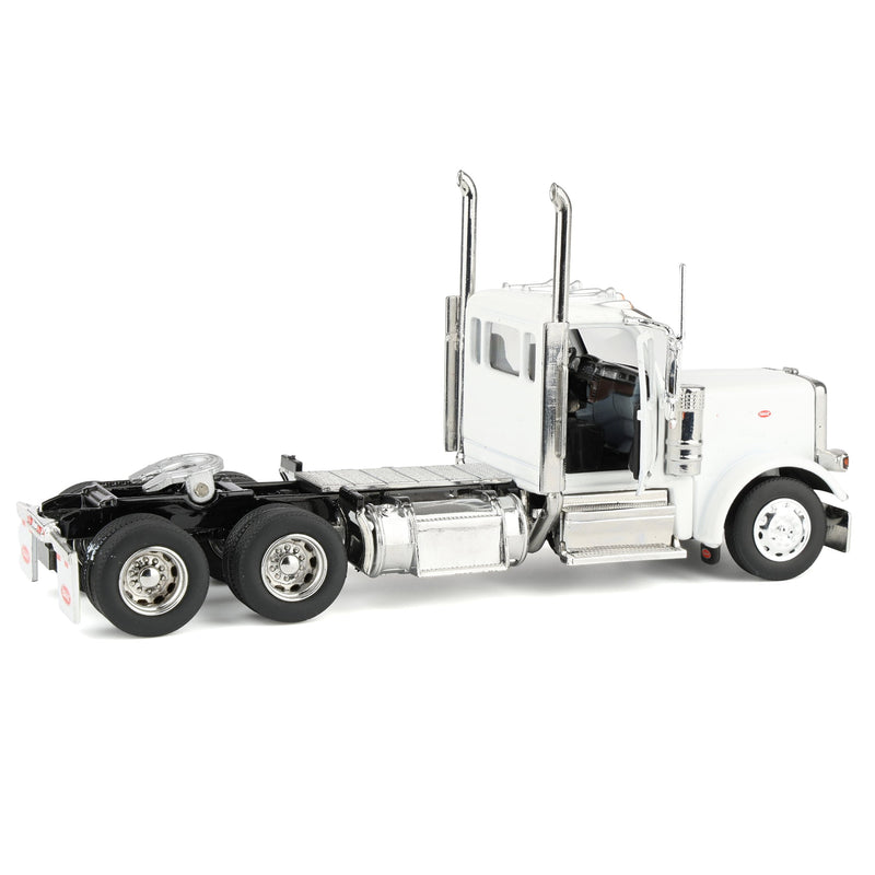 1/64 Peterbilt 589 Tandem-Axle Truck with Day Cab, White, Diecast Masters Transport Series