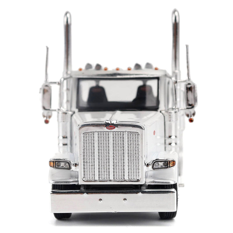 1/64 Peterbilt 589 Tandem-Axle Truck with Day Cab, White, Diecast Masters Transport Series