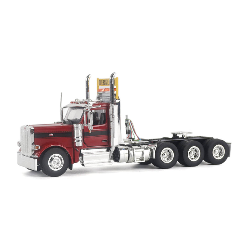 1/50 Peterbilt 589 Tridem-Axle Truck Tractor with Day Cab by Diecast Masters
