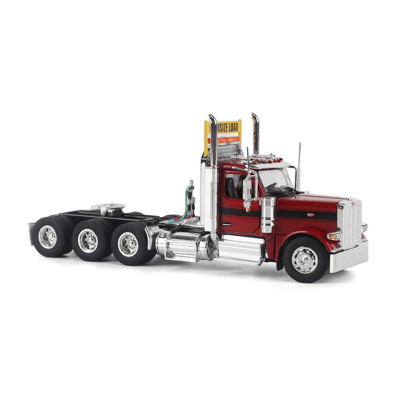 1/50 Peterbilt 589 Tridem-Axle Truck Tractor with Day Cab by Diecast Masters