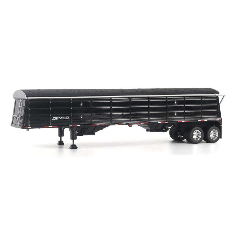 1/64 DEMCO 42ft Black Steel Grain Trailer by Diecast Masters