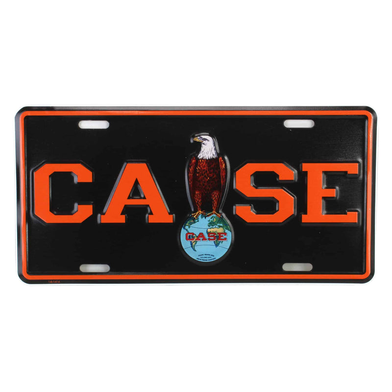 Case Old Abe Eagle Metal License Plate with Embossing