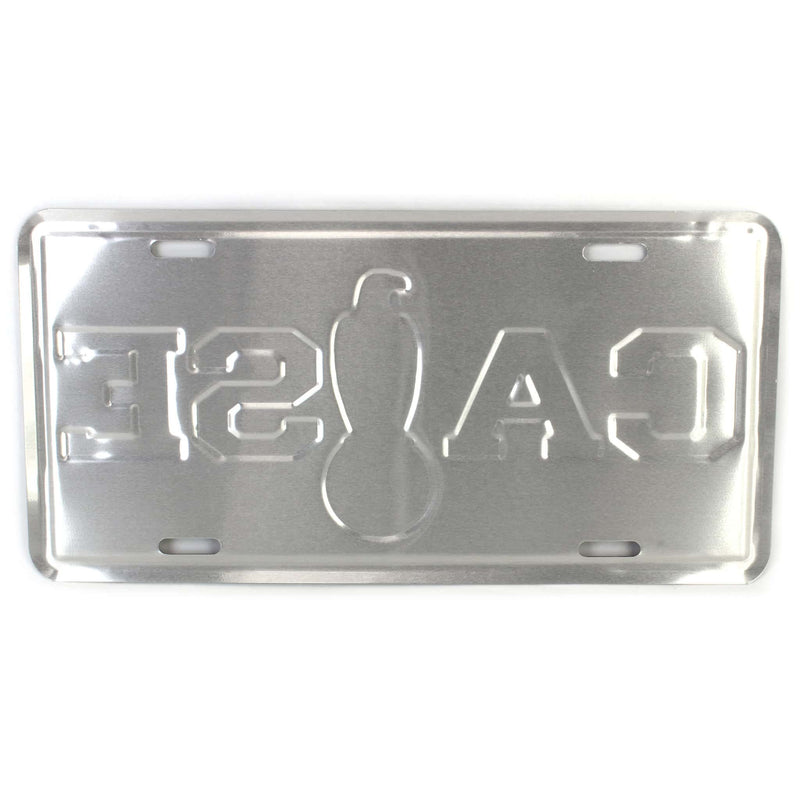 Case Old Abe Eagle Metal License Plate with Embossing