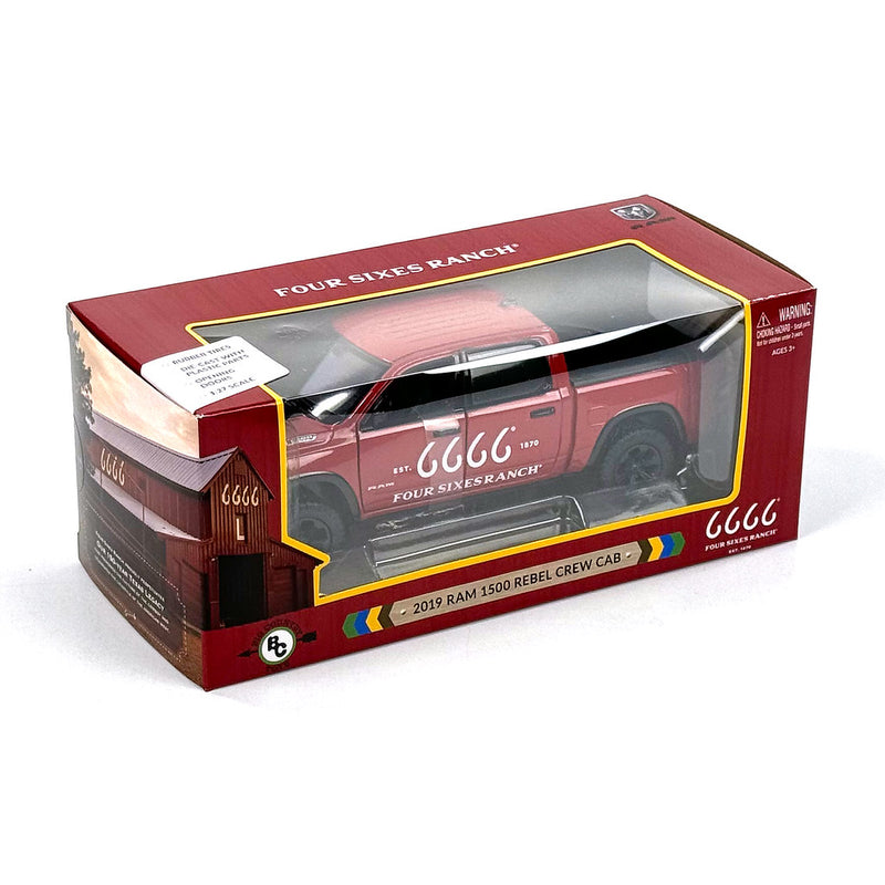 1/27 Four Sixes Ranch 2019 Ram 1500 Rebel Pickup Truck by Big Country Toys