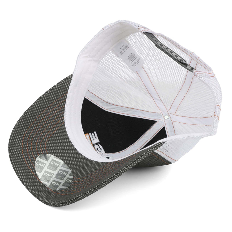 Case Construction Twill Cap with White Mesh Back