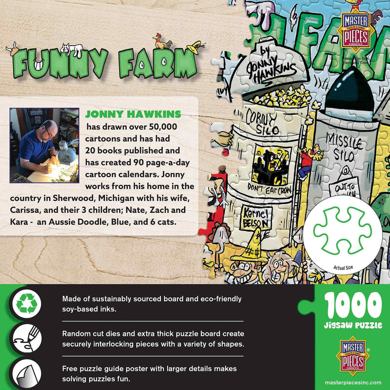 Internet Sensations Funny Farm 1000 Piece Puzzle