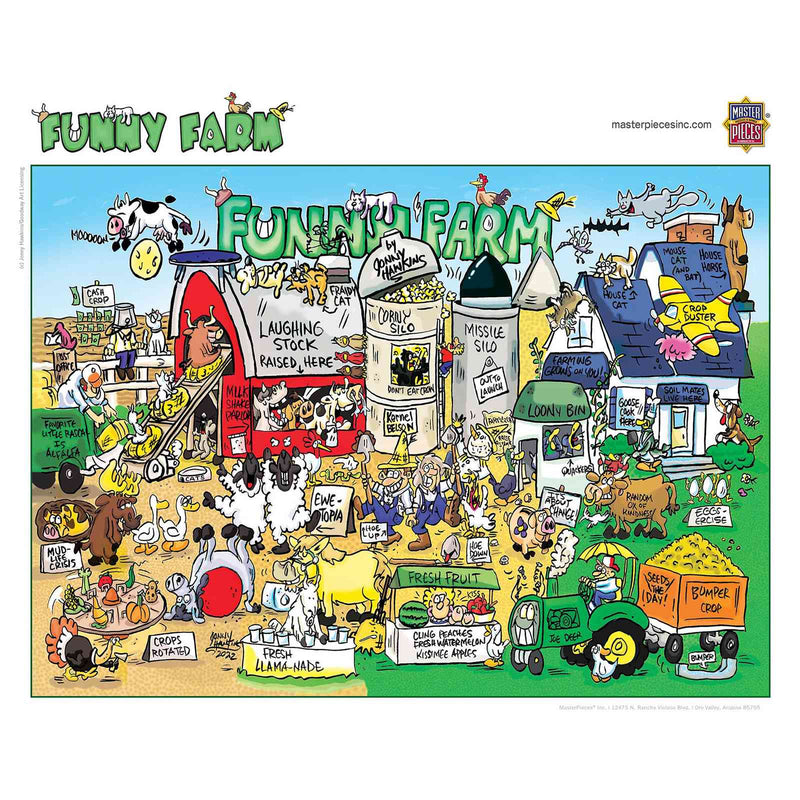 Internet Sensations Funny Farm 1000 Piece Puzzle
