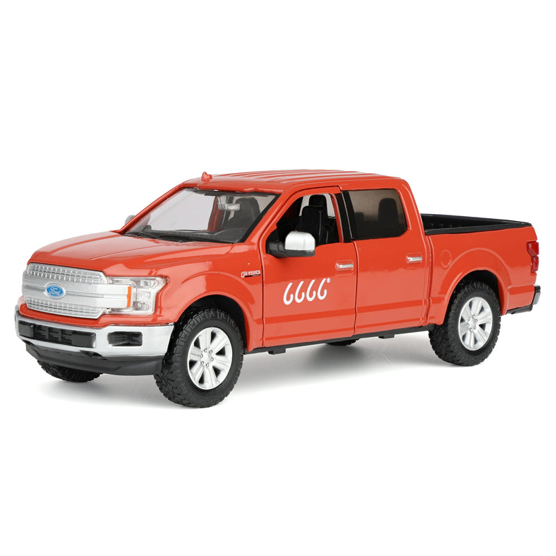 1/27 2019 Ford F-150 Lariat Crew Cab Pickup Truck Four Sixes Ranch Edition by Big Country Toys
