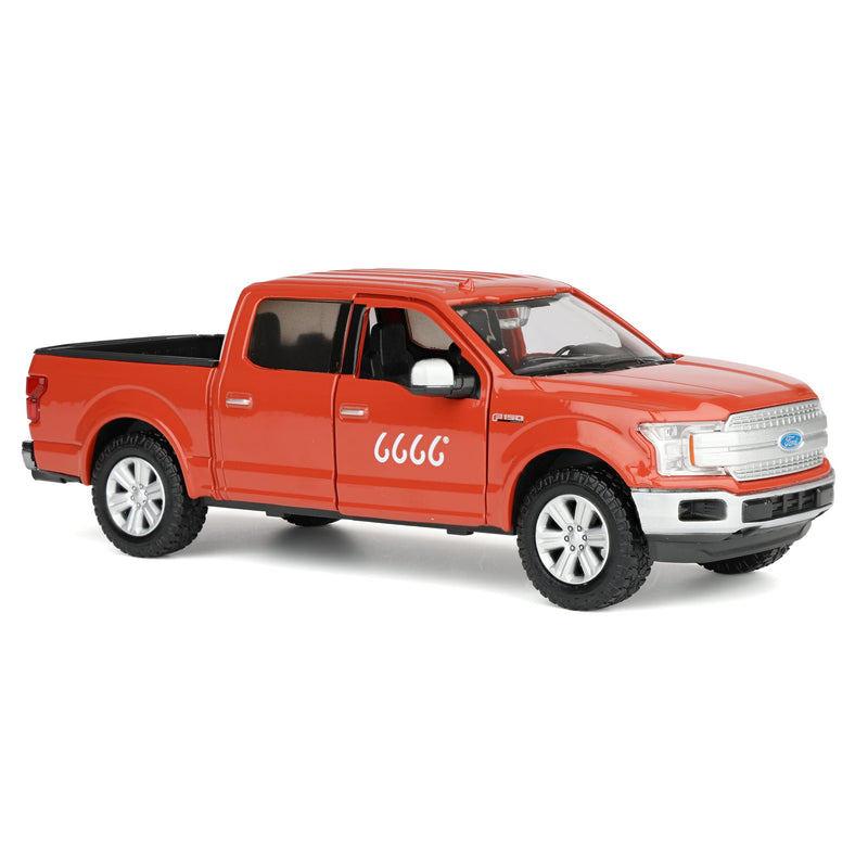 1/27 2019 Ford F-150 Lariat Crew Cab Pickup Truck Four Sixes Ranch Edition by Big Country Toys