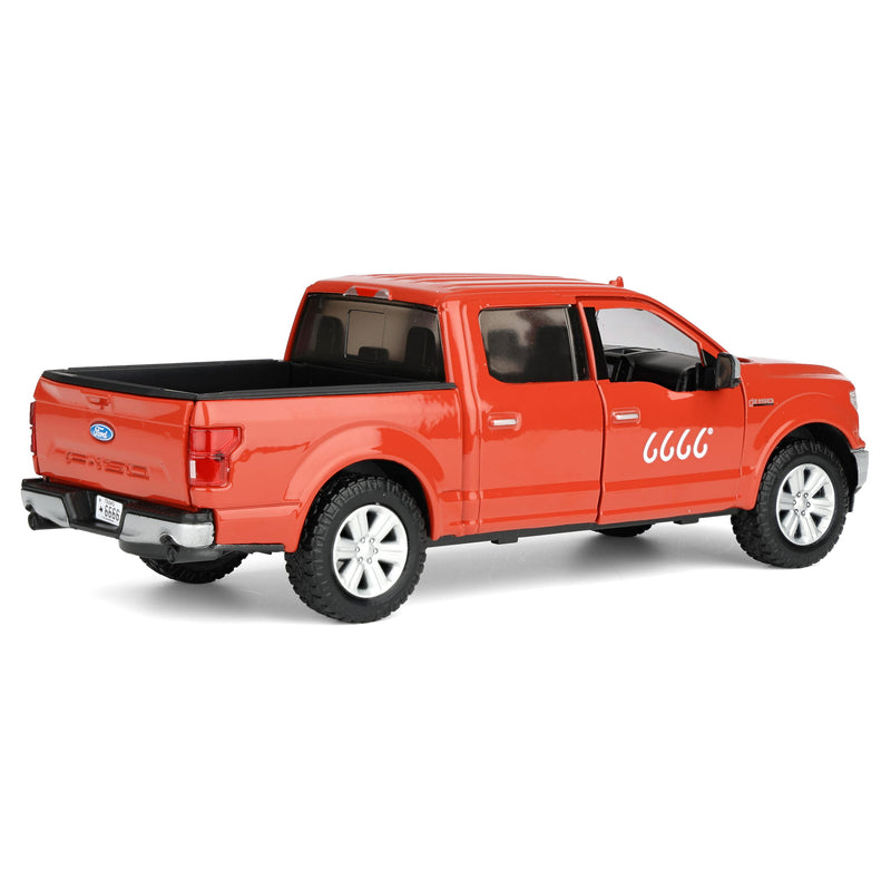 1/27 2019 Ford F-150 Lariat Crew Cab Pickup Truck Four Sixes Ranch Edition by Big Country Toys