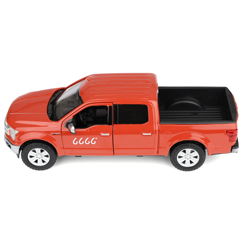 1/27 2019 Ford F-150 Lariat Crew Cab Pickup Truck Four Sixes Ranch Edition by Big Country Toys