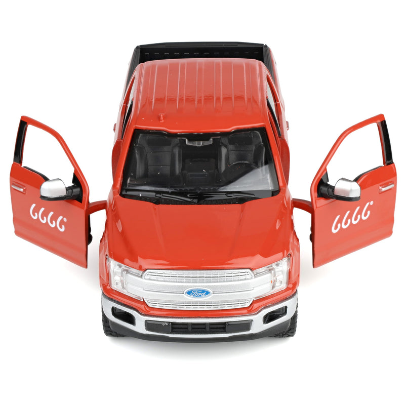 1/27 2019 Ford F-150 Lariat Crew Cab Pickup Truck Four Sixes Ranch Edition by Big Country Toys