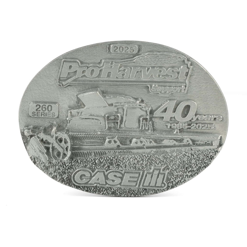 2025 Case IH ProHarvest 40 Years Pewter Belt Buckle