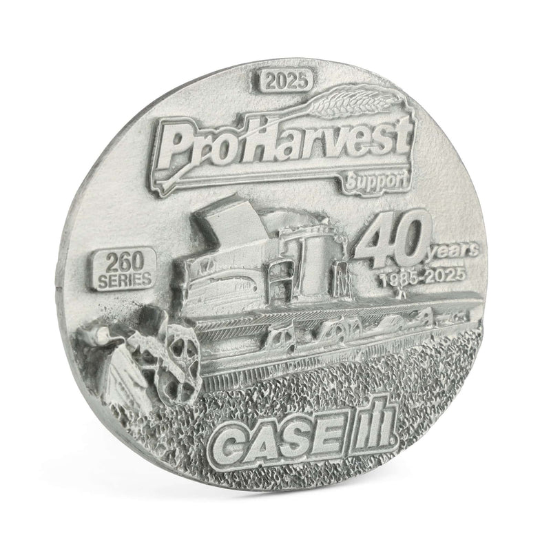 2025 Case IH ProHarvest 40 Years Pewter Belt Buckle