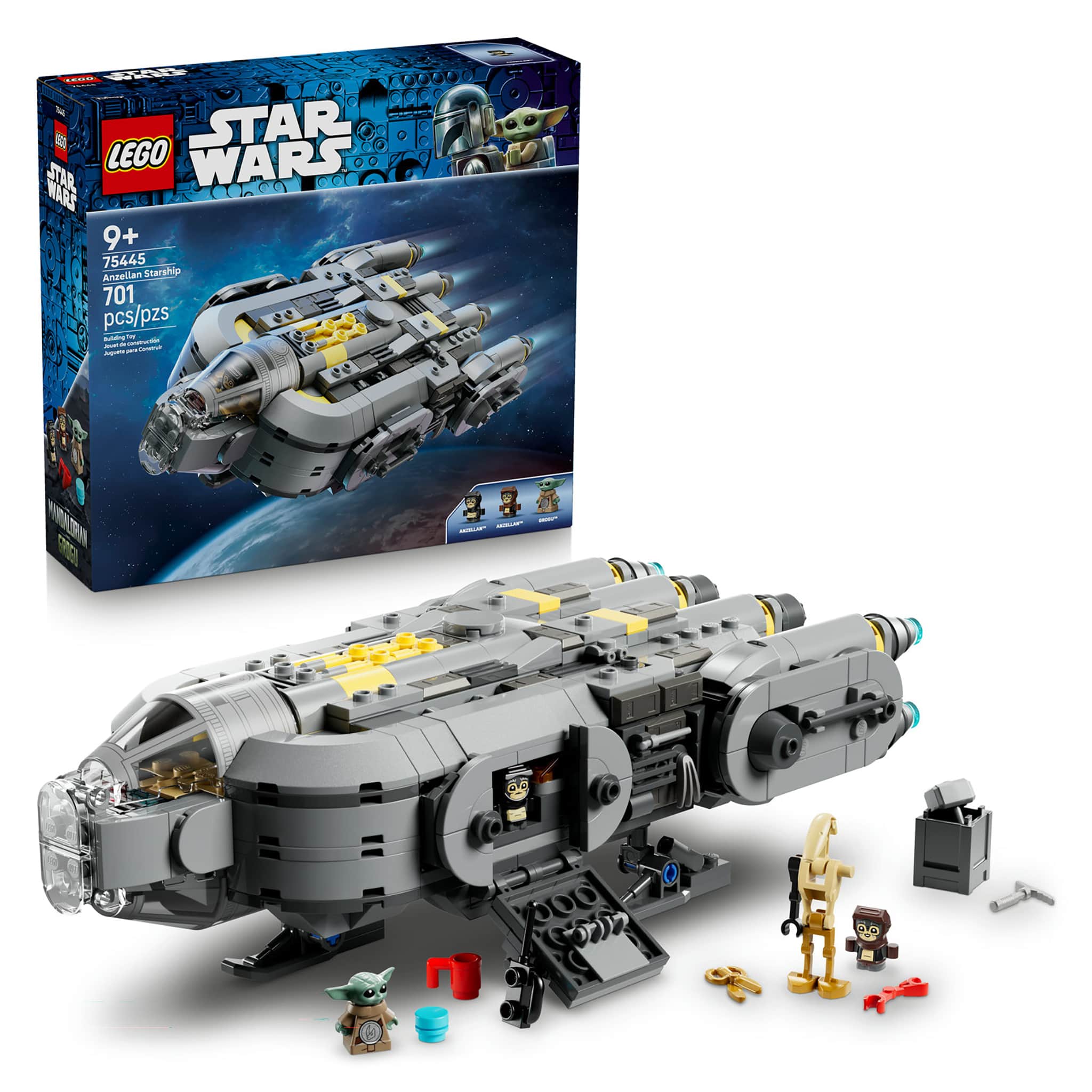 LEGO® Star Wars™ Anzellan Starship, 701 Pieces — Outback Toys