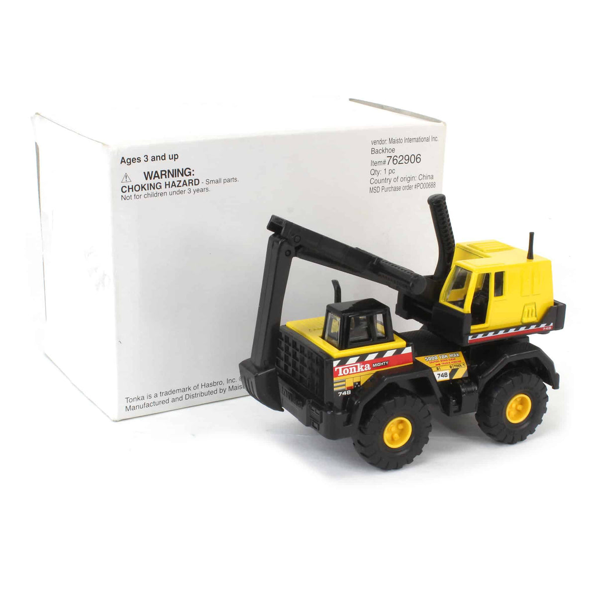 未使用箱付き☆MIGHTY Tonka トンカ　BACKHOE バックホー　車 未使用箱付き☆MIGHTY Tonka トンカ BACKHOE バックホー 車