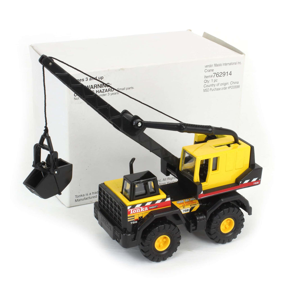 Tonka Mighty 758 Crane — Outback Toys - Main Image