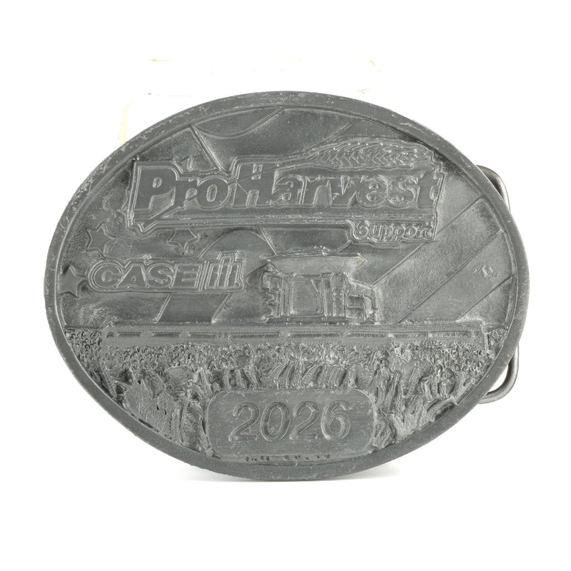 2026 Case IH ProHarvest Combine Pewter Belt Buckle