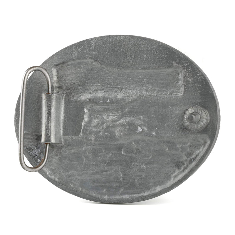 2026 Case IH ProHarvest Combine Pewter Belt Buckle