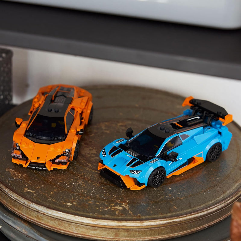 LEGO® Speed Champions Lamborghini Revuelto & Huracán STO Race Car 2-Pack, 607 Pieces