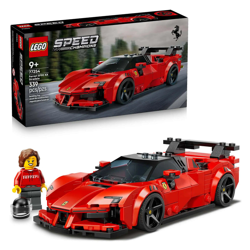 LEGO® Speed Champions Ferrari SF90 XX Stradale Sports Car, 339 Pieces