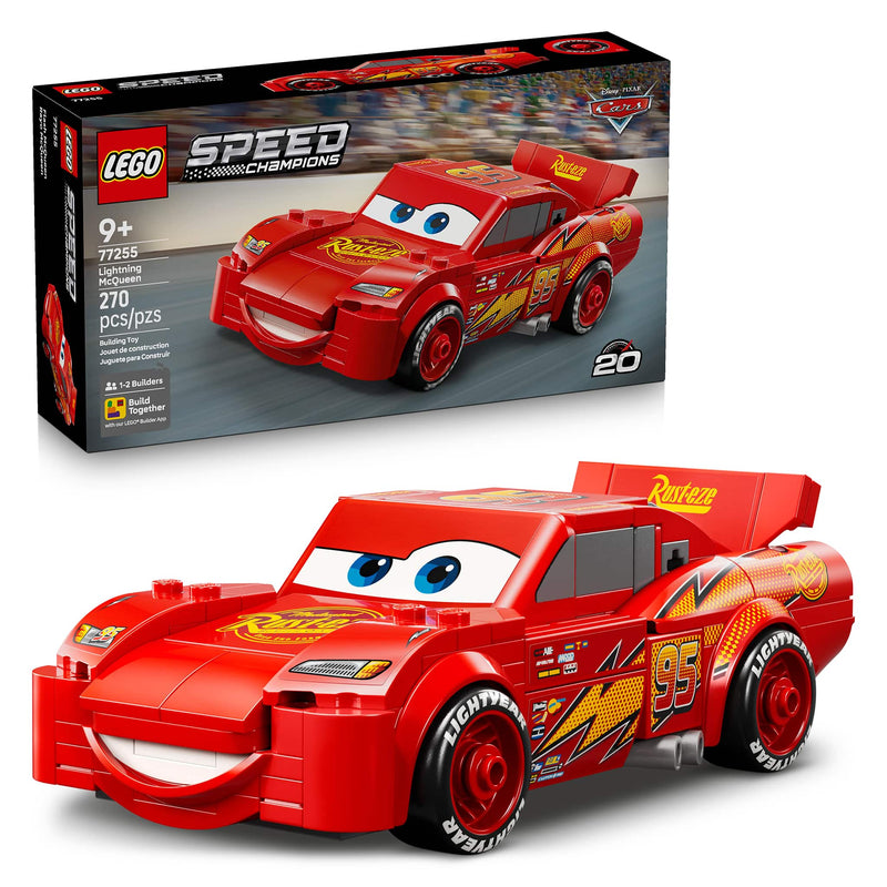 LEGO® Speed Champions Disney Pixar Cars Lightning McQueen, 357 Pieces