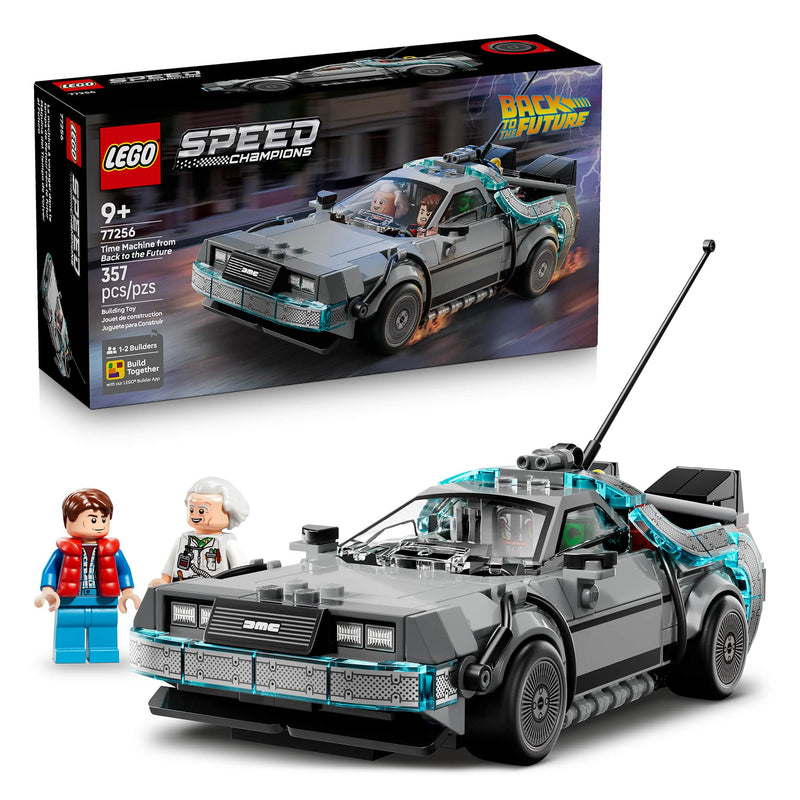 LEGO® Speed Champions Time Machine from Back to the Future, 357 Pieces
