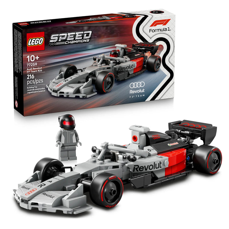 LEGO® Speed Champions F1® Audi Revolut Team R26 Racecar, 216 Pieces