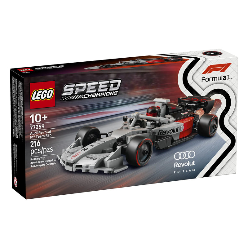 LEGO® Speed Champions F1® Audi Revolut Team R26 Racecar, 216 Pieces