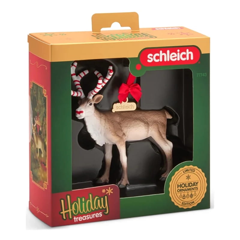 Limited Edition Holiday Treasures Twinkle the Reindeer Ornament by Schleich