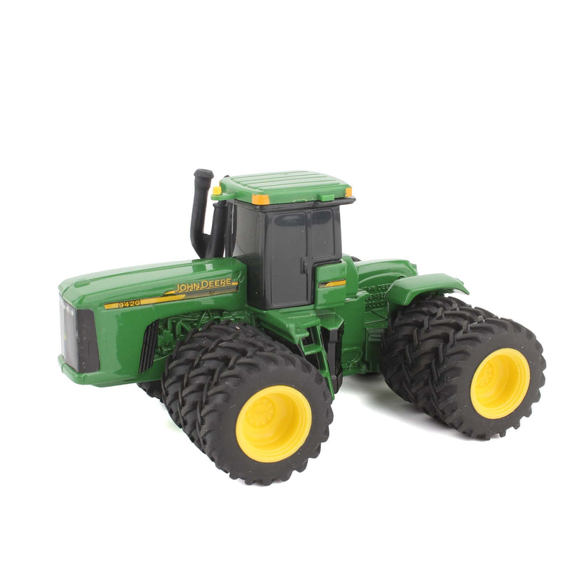1/64 John Deere 9420T Tractor with Triples by ERTL in White Box