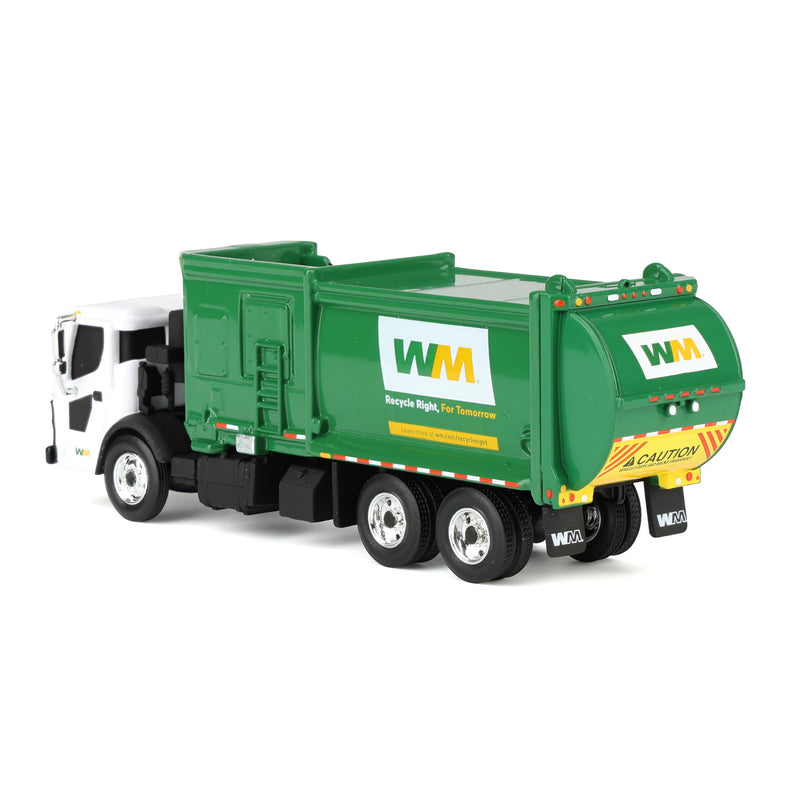 1/87 Mack LR Waste Management Refuse Truck with McNeilus ZR Side Loader