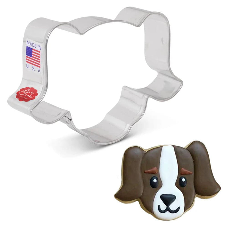 Dog Face 3.75in Cookie Cutter