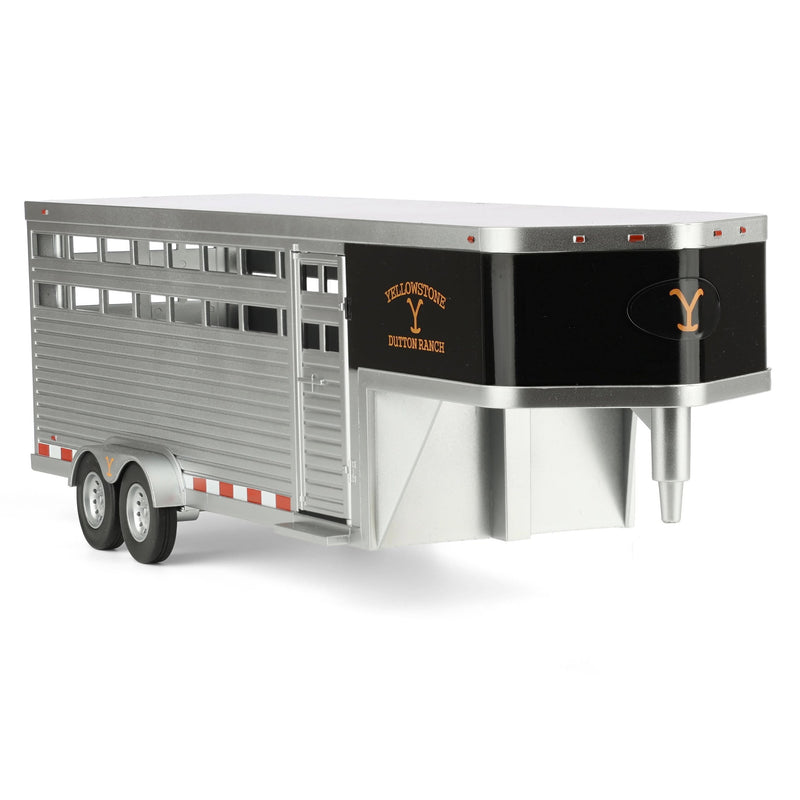 (B&D) 1/20 Dutton Ranch Horse Trailer, Yellowstone - Damaged Box