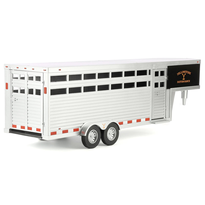 (B&D) 1/20 Dutton Ranch Horse Trailer, Yellowstone - Damaged Box