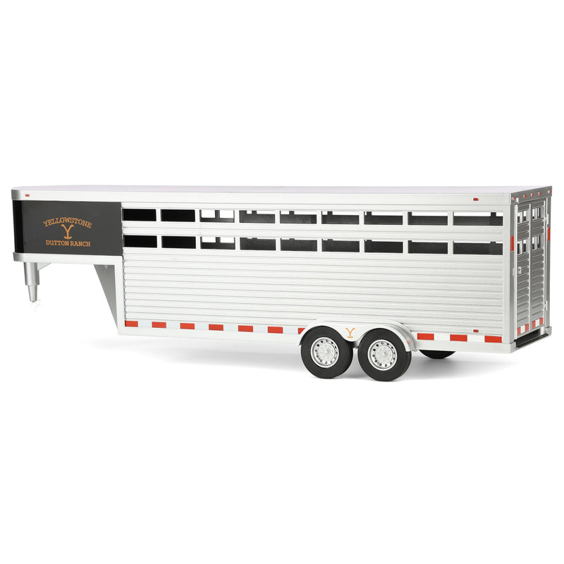 (B&D) 1/20 Dutton Ranch Horse Trailer, Yellowstone - Damaged Box