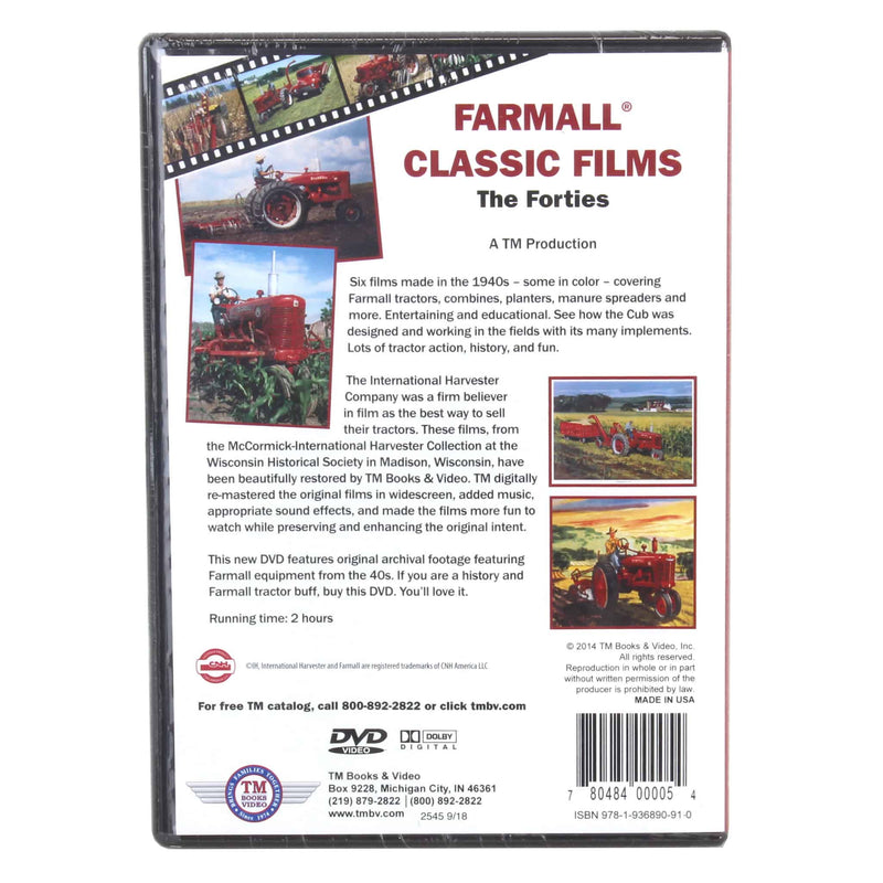 Farmall Classic Films "The Forties" DVD
