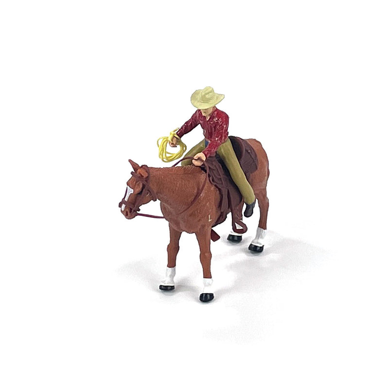 1/20 Four Sixes Ranch Cowboy & Quarter Horse by Big Country